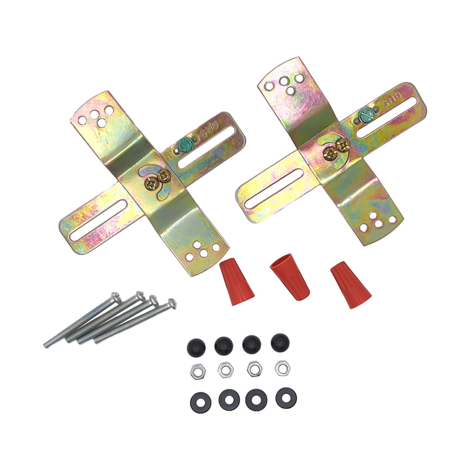 Light Fixture Mounting Bracket Ceiling Fan Mounting Plate with Screws and Nuts Accessory