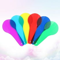 Color Filter Board Translucent Film for Teaching Tools Science Equipment 6pcs Assorted Color Plastic