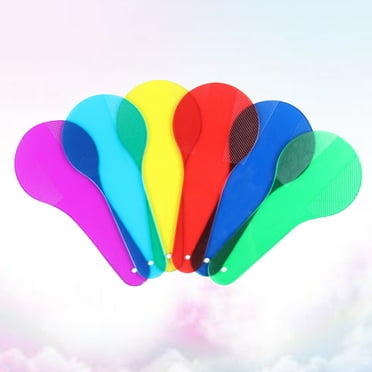 Color Filter Board Translucent Film for Teaching Tools Science Equipment 6pcs Assorted Color Plastic
