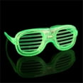 thumbnail image 1 of Light Up Glasses, 5 Color Glow in the Dark Party Supplies for Kids Adult Birthday Valentine's Day Easter Party Favors Rave Shutter Shades Glasses Neon Flashing Toys, 1 of 3
