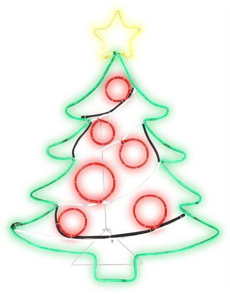 Light Glo Christmas Tree with Star