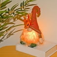 thumbnail image 1 of Light Up Gnome, Christmas Gnome Decoration, Nordic Tabletop Lighted Gnome for Thanksgiving and Christmas Party, Beige and Yellow Cloth Decoration with LED Lights, 1 of 7