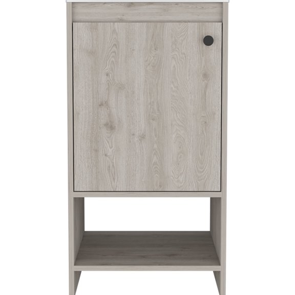 Light Gray Bathroom Vanity | Practical for Bathroom Use | Built with Durable Particle Board | Fixes Bathroom Storage Disorganization