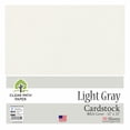 thumbnail image 1 of Light Gray Cardstock - 12 x 12 inch - 80Lb Cover - 50 Sheets - Clear Path Paper, 1 of 9