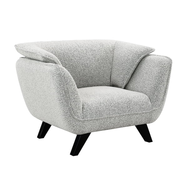 Light Gray Color - Pocket Coil Construction - Reading Nook - Exceptional Comfort