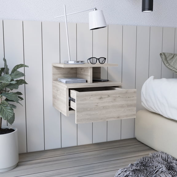 Light Gray Finish Furniture/Matches Home Style/Saves Floor Space