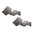 thumbnail image 1 of Light Gray Linen-Look Ribbon with Bendable Wire Borders, 1.57 Inch x 4.5 m for DIY Craft Details, 1 of 8