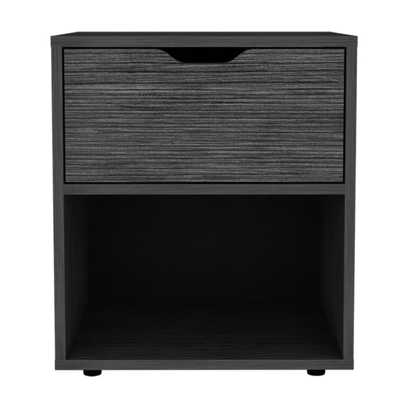 Light Gray Nightstand / Elegant Bedroom Addition / Quick Setup for Immediate Use