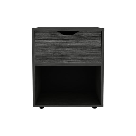 Light Gray Nightstand Dimensions 14.6x19.7x17 in - Stable Support for Bedroom Items - Bedroom Nightstand - Elegant and Functional