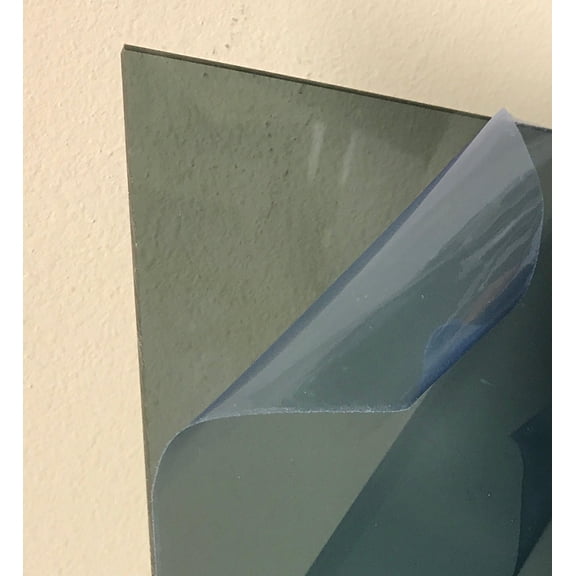 Light Gray/Smoke Acrylic Plexiglass 24" x 24" - 1/8" Thick