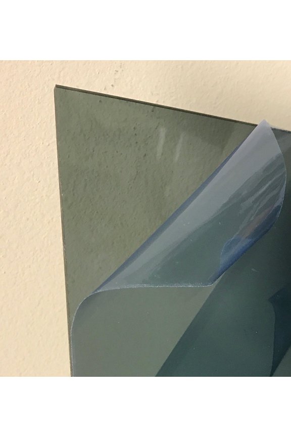 Light Gray/Smoke Acrylic Plexiglass 24" x 24" - 1/8" Thick