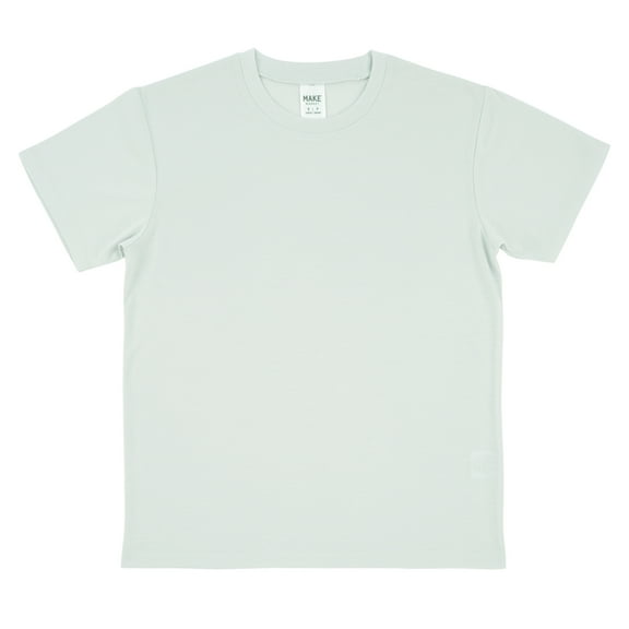 Light Gray Sublimation Short Sleeve Crew Neck Adult T-Shirt by Make Market – Large Blank Tee for Heat Transfer - Sublimation & Vinyl Designs - Ideal for Custom Printing & DIY Projects - 12 Pack