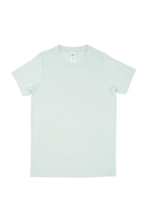 Light Gray Sublimation Short Sleeve Crew Neck Adult T-Shirt by Make Market â€“ X-Large Blank Tee for Heat Transfer - Sublimation & Vinyl Designs - Ideal for Custom Printing & DIY Projects - 12 Pack