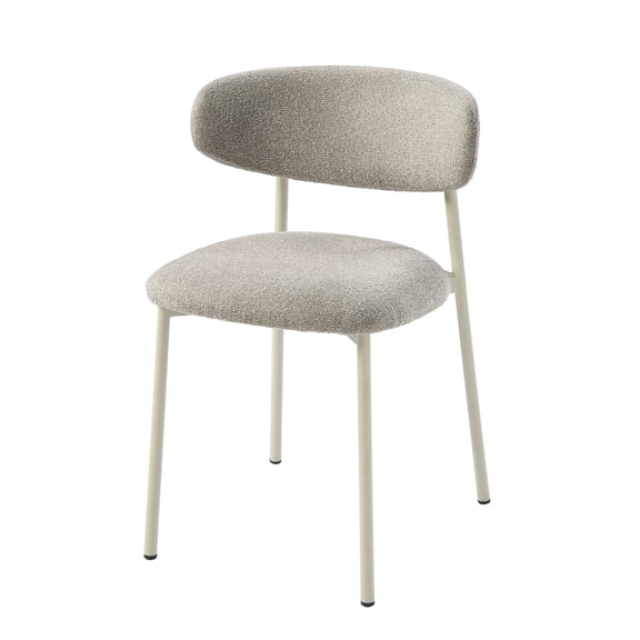 Light Gray Finish - Soft Upholstered Comfort - Extended Sitting - Complementary to Interiors