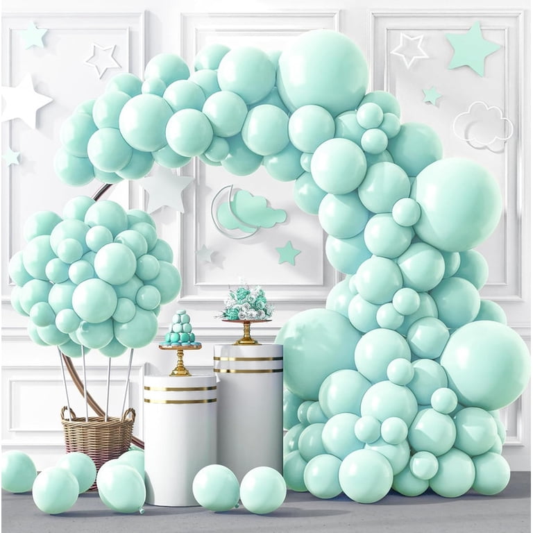 Light Green Balloons 100 pcs Light Green Balloons Sizes 12 Inch