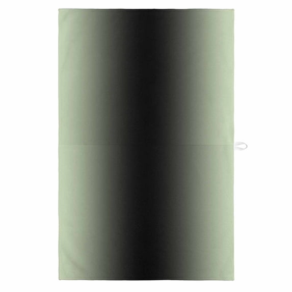 Light Green Black Ombre 1 Pack Kitchen Towel, Water Absorbent Dish Towel, Modern Gradient Abstract Art Decorative Hand Towels - Quick Drying Cloth for Cooking Baking, 18x28 Inch