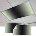 thumbnail image 1 of Light Green Black Ombre Magnetic Fluorescent Light Covers for Ceiling Lights 2x4Ft, Modern Gradient Abstract Art Office Classroom Kitchen Drop Ceiling Light Covers Lighting Filters Shade Panel 2Packs, 1 of 9