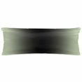 thumbnail image 1 of Light Green Black Ombre Pillow Cases Body Size, Smooth Satin Pillowcase for Hair and Skin, Modern Gradient Abstract Art Decorative Cooling Bed Pillow Covers with Zipper, 20x54 Inches, 1 of 5