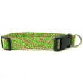 thumbnail image 1 of Light Green Candy Canes Dog Collar, 1 of 1