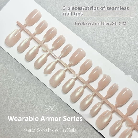 Light Green Cat's Eye Micro Glass Bead Pure Want To Wear Armor