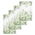 thumbnail image 1 of Light Green Eucalyptus Leaves Kitchen Dish Towels for Drying Dishes Set of 4, Watercolor Spring Summer Botanical Waffle Weave Microfiber Hand Tea Bathroom Towels Quick Dry & Absorbent Towel 15.7x23.6, 1 of 7