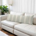thumbnail image 1 of Light Green Lines Body Pillow Covers 20"x54", Retro Minimalist Stripes Pattern Soft Brushed Microfiber Breathable Throw Pillow Covers, Pillowcase with Zipper for Couch Sofa Bedroom Living Room, 1 of 9
