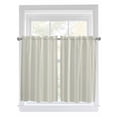 thumbnail image 1 of Light Green Lines Living Room Curtains 2 Panel, Retro Minimalist Stripes Pattern Cafe Window Treatment, Farmhouse Bedroom Bathroom Kitchen Curtains Drapes 104"x54", 1 of 6