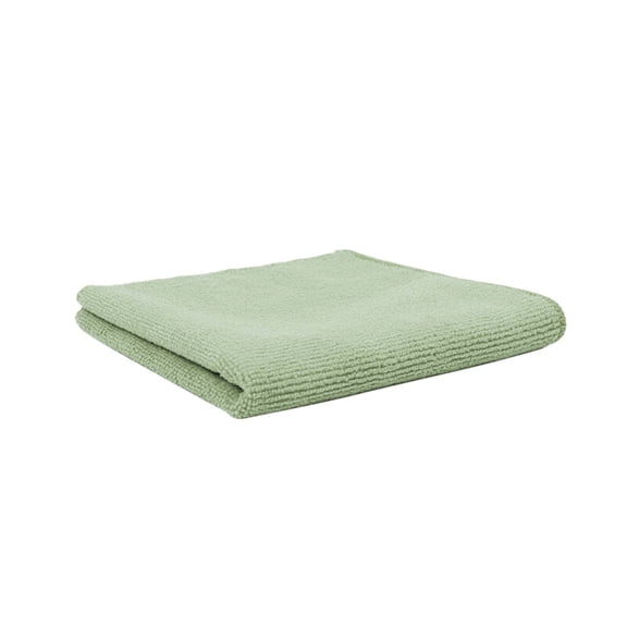 Light Green Microfiber Cleaning Cloth, High Performance Absorbent Towel, Machine Washable For Streak Free Car Washing, Lint Free Drying Rag (Light Green)