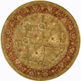 thumbnail image 1 of Traditional Rug - Persian Legend New Zealand Wool -Light Green/Rust-Color:Light Green/Rust,Design:Traditional,Shape:Round,Size:6'L x 6' W, 1 of 3