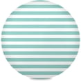 thumbnail image 1 of Light Green Stripes Round Placemats Washable Placemats Non-Slip Heat-Resistant Table Place Mats for Dining Kitchen Holiday Party Table 15.4"-1PCS Home Decor, 1 of 7