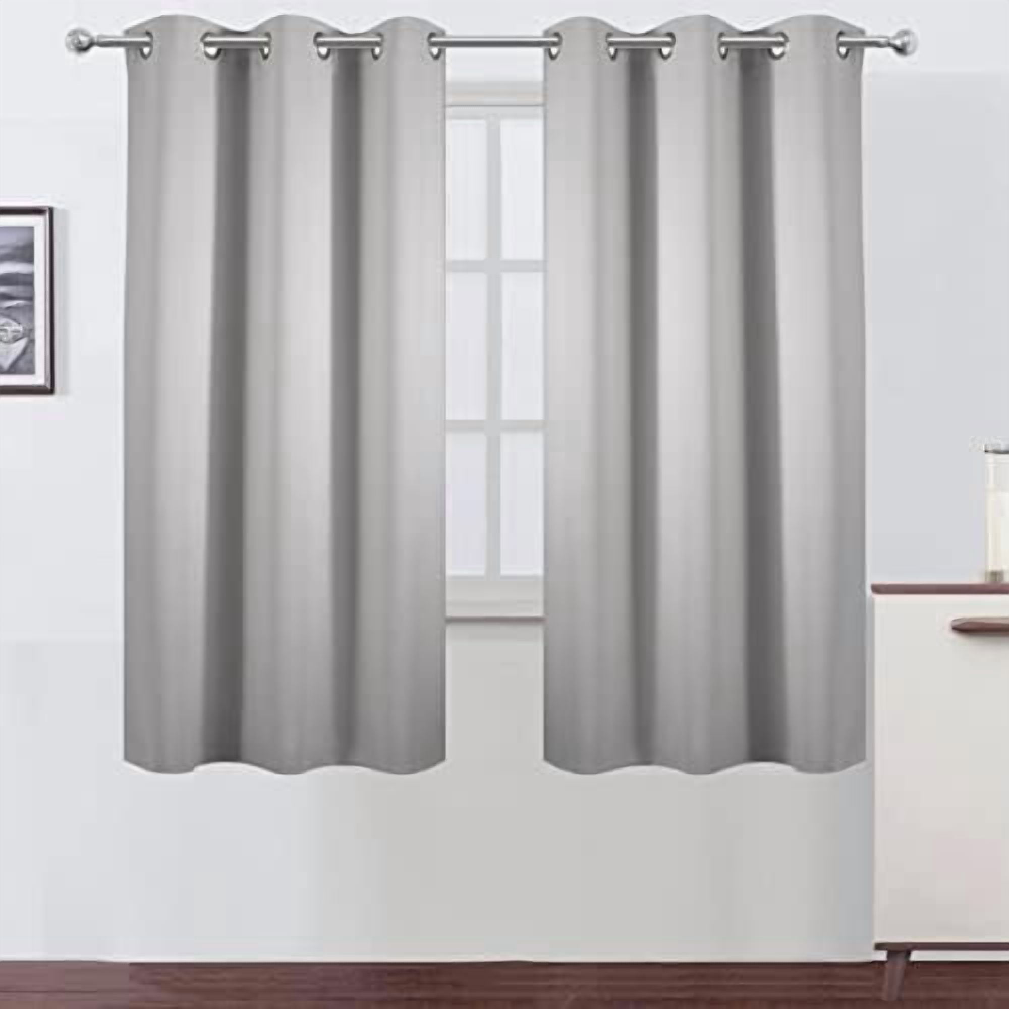 Light Gray Blackout Curtainsnull