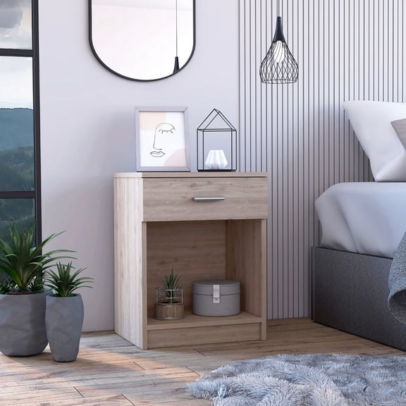 Light Grey Color - Store Small Personal Stuff - Bedside Area - Neat Appearance