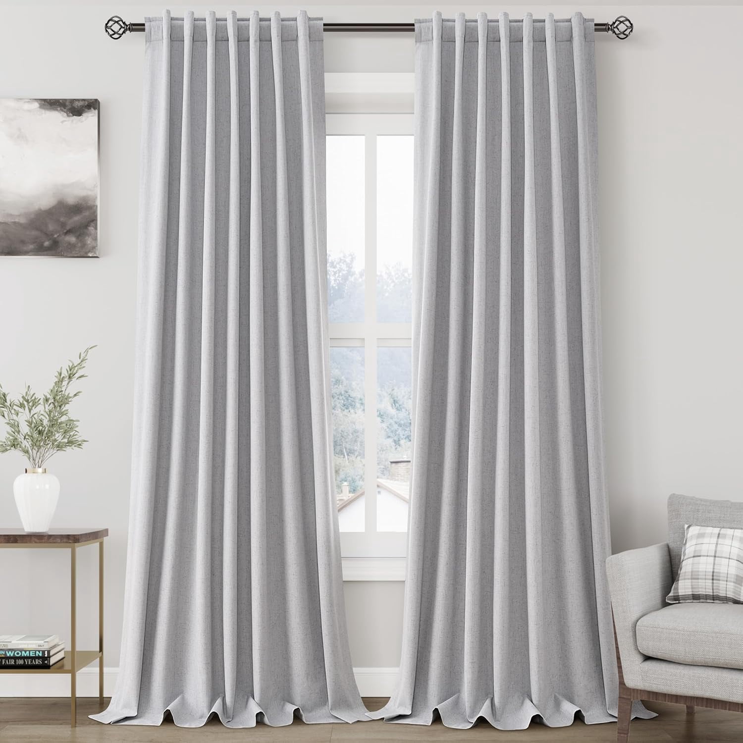 Light Grey Blackout Curtains