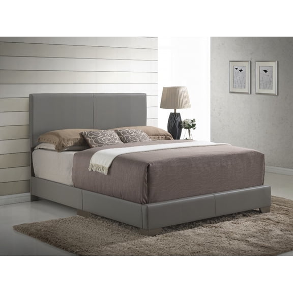 Light Grey Relaxation Bed with Overall Dimensions 47"H x 63"W x 86"D and Casual Style