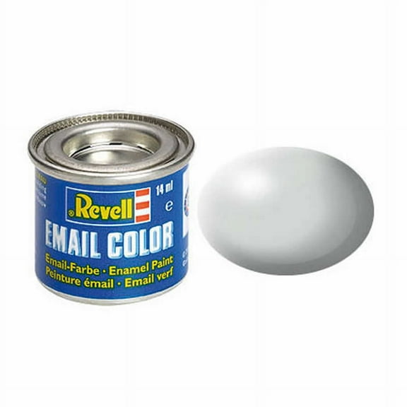 Light Grey Silk Enamel Paint 14ml (.47oz) Tinlet Revell