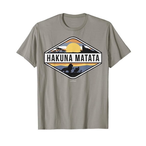 Light Grey Sunset Animal Silhouette Graphic T-Shirt for Nature Lovers