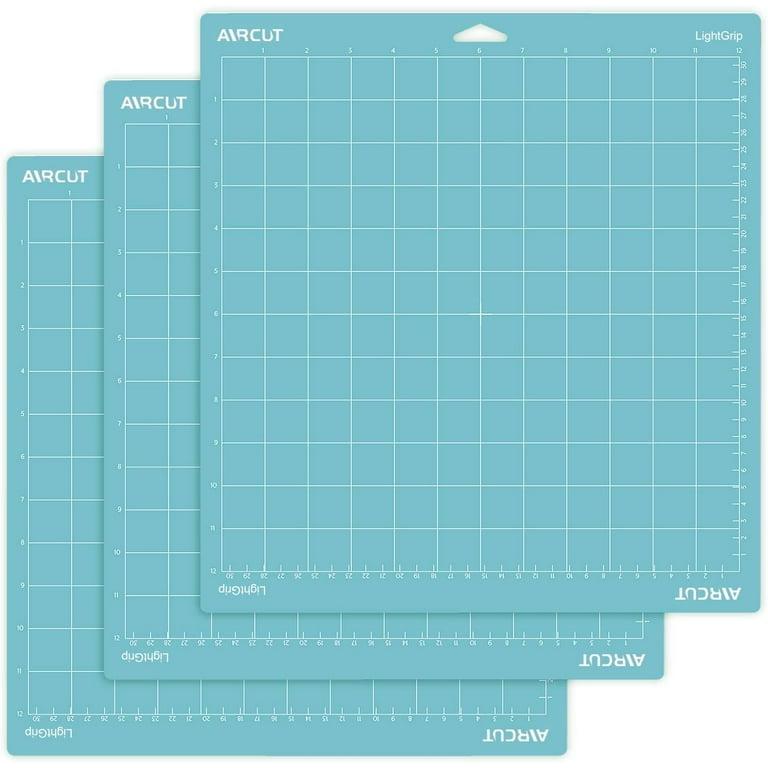 HTVRONT Standard Grip Cutting Mat for Cricut, 6 Pack Cutting Mat 12x12 for Cricut Explore Air 2/Air/One/Maker Standard Adhesive Sticky Quilting