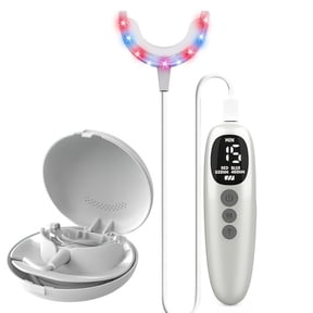 Light for Gums-It Features a Combination of Red And Blue Light to Enhance for Gum Health And Brighten Teeth. Comes with a Sterilizing Case. Perfect for Use at Home, in The Office, Or While Traveling