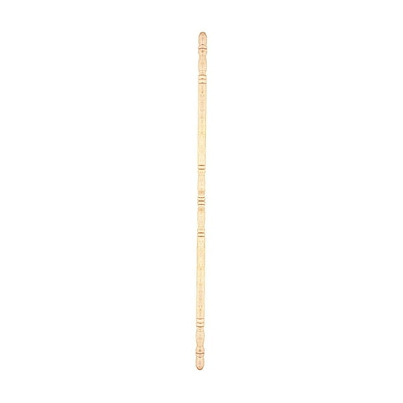 Light Hardwood Edge & Corner Guards Unfinished 1 Inch Diameter Pack of 8