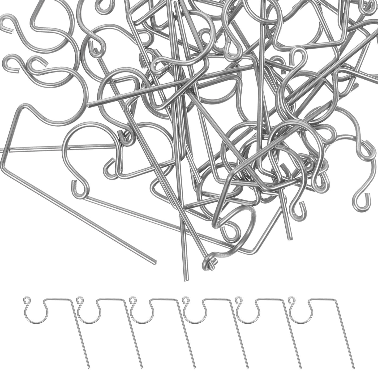 Light Hook Outdoor Metal Clothes Hanger Christmas Lights Hooks for Roof