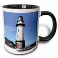 thumbnail image 1 of 3drose, Light House, 11oz Two-tone Black Mug, 1 of 6