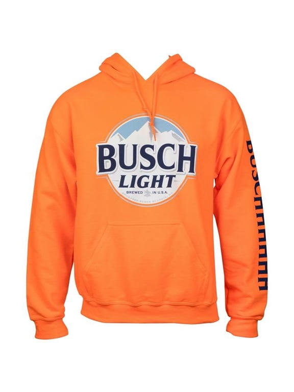 Light Hunter Orange Hoodie, Large