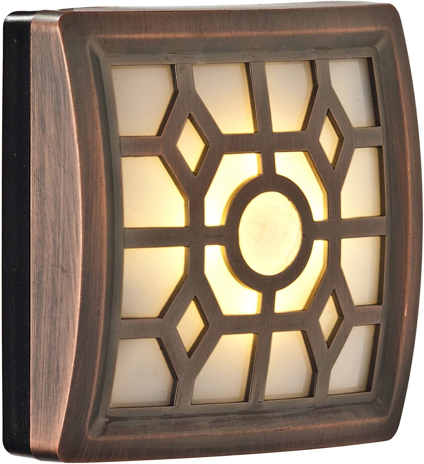 Light IT LED 4-Light Motion Sensor Wireless Soft-Glow Light, Bronze