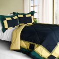 thumbnail image 1 of [Light Impression] Quilted Patchwork Down Alternative Comforter Set (Full/Queen Size), 1 of 1
