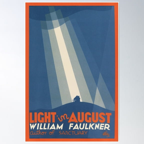 Light In August Poster Wall Art, Modern Wall Decor For Living Room Bedroom, 12x18 UNFRAMED