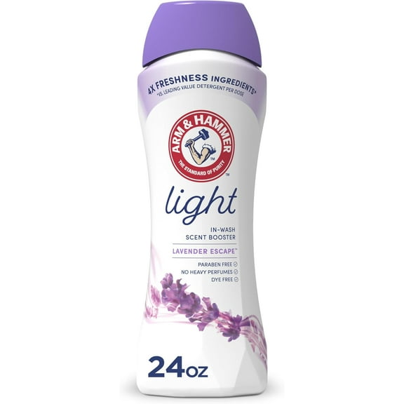 Light In-Wash Scent Booster, Laundry Booster Lavender Escape scent, 24 Oz