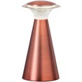 thumbnail image 1 of LIGHT IT by Fulcrum 24412-131 12 LED Wireless Lanterna Touch Light and Table Lamp, Metal, Copper, 1 of 1