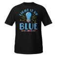 thumbnail image 1 of Light It Up Blue Autism Awareness Family Novelty Autistic T-Shirt (Black, L), 1 of 1