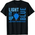 thumbnail image 1 of Light It Up Blue Autism Awareness Shirts, Men Women Autistic T-Shirt, 1 of 5