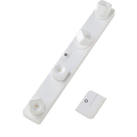Light It Wireless Remote Control LED FastTrack Light Set White